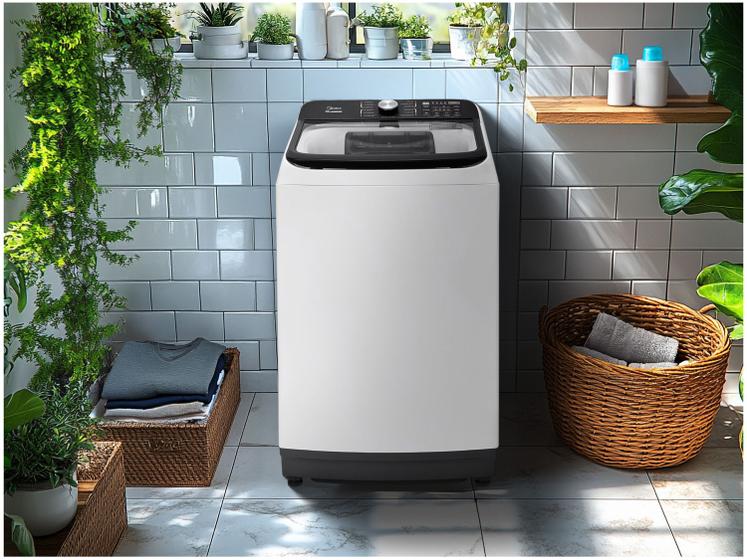 Lavadora de Roupas Midea 13kg Cesto Inox 13 Programas de Lavagem